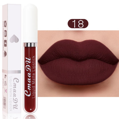 Profitez de 50 % de réduction sur le rouge à lèvres liquide mat et waterproof – 18 teintes éclatantes 💄✨