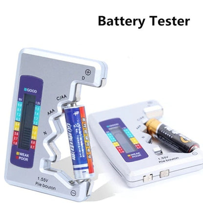Promo 50% : Testeur de Batteries Universel – Vérifie AA, AAA, 9V et Piles bouton en 3 secondes – Compact, Ultra-précis, Sans Pile !