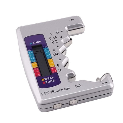 Promo 50% : Testeur de Batteries Universel – Vérifie AA, AAA, 9V et Piles bouton en 3 secondes – Compact, Ultra-précis, Sans Pile !