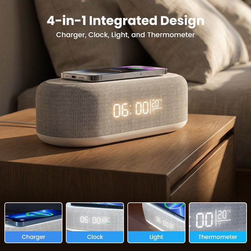 💎🔋 50 % DE RÉDUCTION ! ⌚ Station de recharge sans fil 6-en-1 – Recharge iPhone, Watch, AirPods et plus encore, design compact 📱