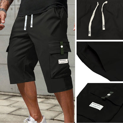 💥Cargo Capri Homme Coupe Décontractée | Style & Confort Réunis 👖✨【Nouveauté 2026】