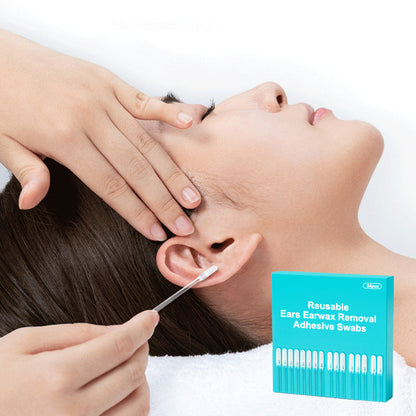 👂 ACHETEZ 1, OBTENEZ 1 GRATUIT! 🎁 Bâtonnet Adhésif Réutilisable de Nettoyage pour Conduit Auditif – Hygiénique, Efficace & Facile à Utiliser 🧼