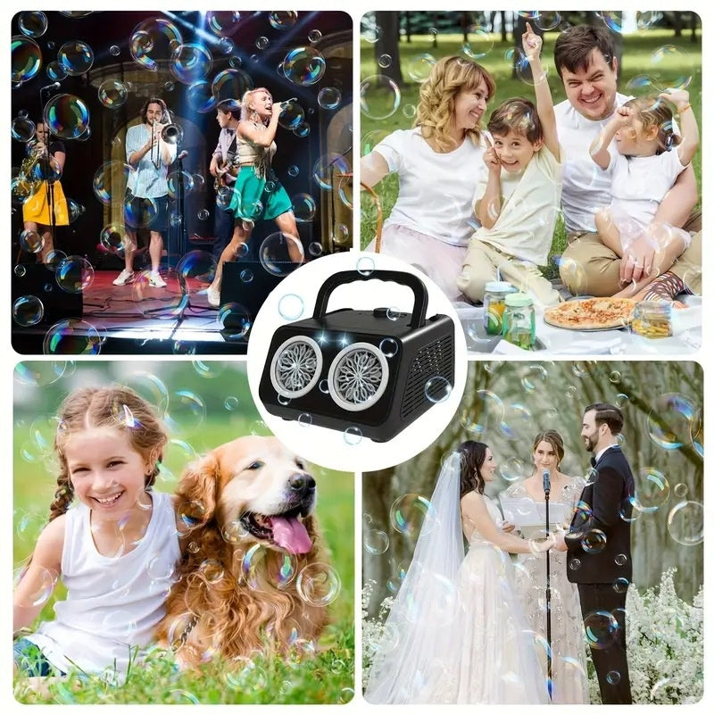 💐50% DE RÉDUCTION ! Machine à Bulles Portative – Idéale pour Anniversaires & Jardins 🎈🌿【Promo Exclusive】