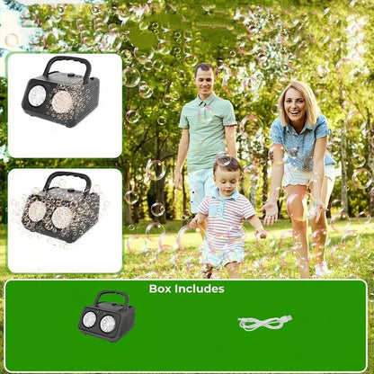 💐50% DE RÉDUCTION ! Machine à Bulles Portative – Idéale pour Anniversaires & Jardins 🎈🌿【Promo Exclusive】
