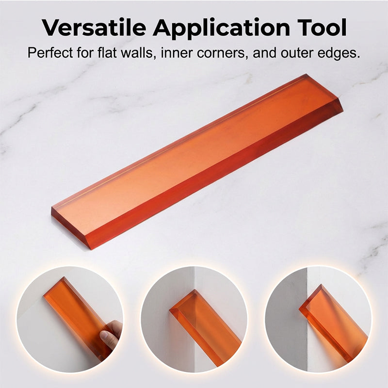Grattoir à mastic flexible en arc – précision et maniabilité pour vos travaux