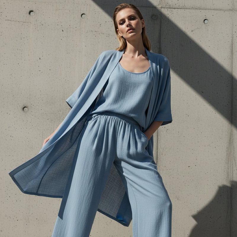 ✨🔥Ensemble détente femme 3 pièces coupe ample et élégant