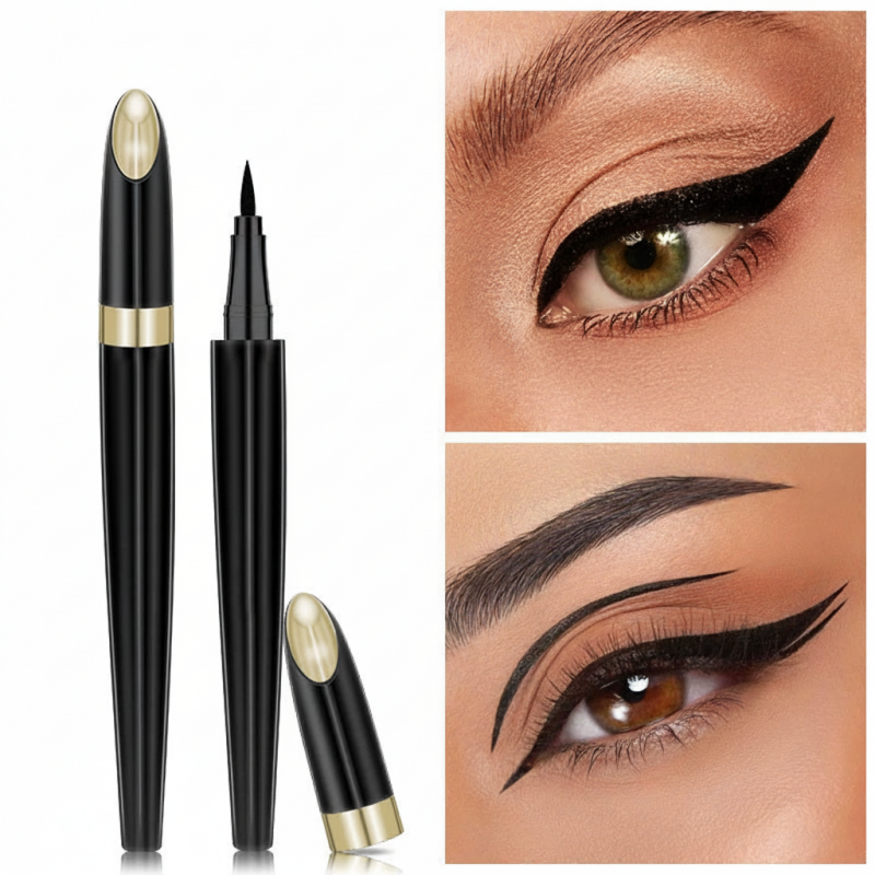 ⚡1 acheté, 1 offert⚡ Crayon eye-liner liquide à longue tenue et anti-bavure — tracé précis et noir profond
