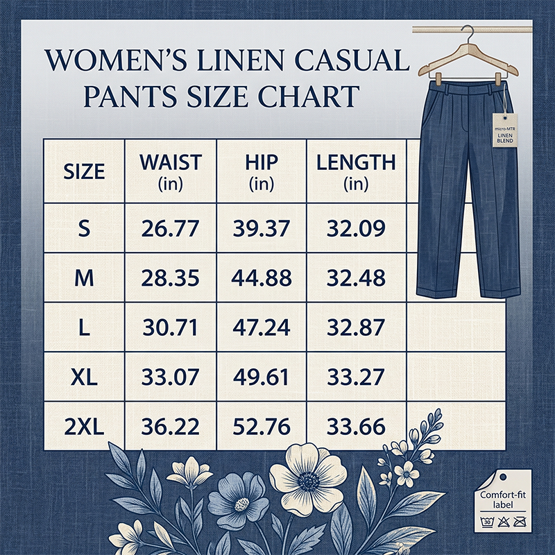 👖 50% DE RÉDUCTION! 🌸 Pantalon Court pour Femme en Mélange Coton-Lin – Léger, Respirant & Parfait Pour Un Look Décontracté En Été ☀️