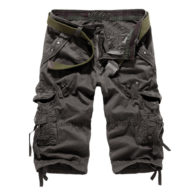 🩳 50% DE RÉDUCTION! 🚚 Short Cargo Homme – Tailles 29 à 42, Poches Multiples, Coupe Décontractée & Parfait Pour L'Été ☀️