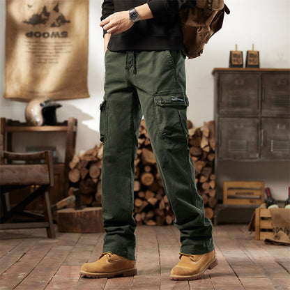 🪖 PROMO LIMITÉE 50% DE RÉDUCTION ! 🏕️ Pantalon Cargo Tactique – Multi-Poches, Tissu Coton Élastique & Coupe Droite ✨ Livraison Gratuite