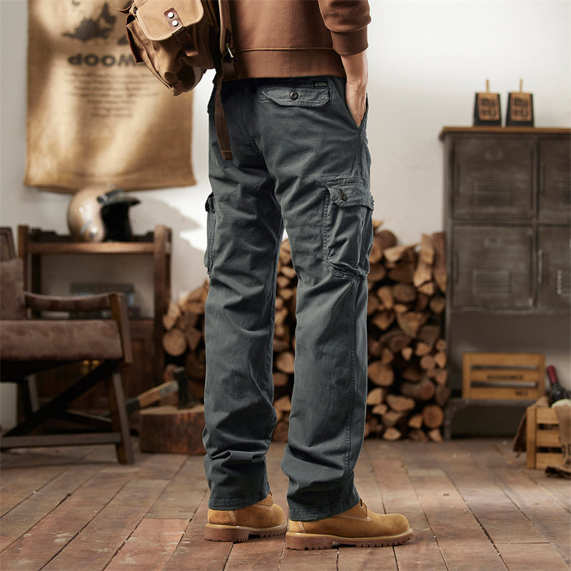 🪖 PROMO LIMITÉE 50% DE RÉDUCTION ! 🏕️ Pantalon Cargo Tactique – Multi-Poches, Tissu Coton Élastique & Coupe Droite ✨ Livraison Gratuite