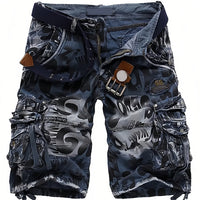 👖PROMO FLASH : -50% !🔥Short Cargo Homme Classique – Tissu Résistant, Multiples Poches & Fermeture Éclair Fluide💪