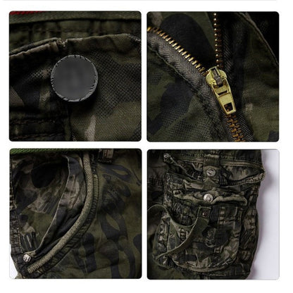 👖PROMO FLASH : -50% !🔥Short Cargo Homme Classique – Tissu Résistant, Multiples Poches & Fermeture Éclair Fluide💪