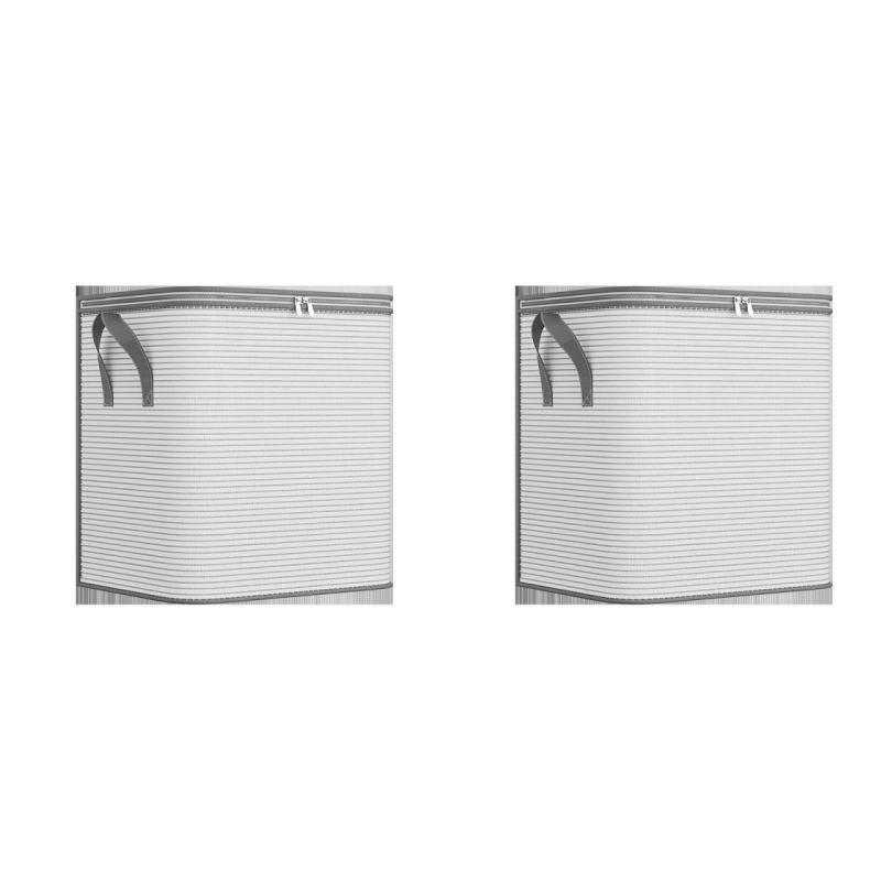 🧺 Sac de Rangement Grande Capacité – Pour Couvertures, Vêtements & Linge de Maison, avec Fermeture Éclair
