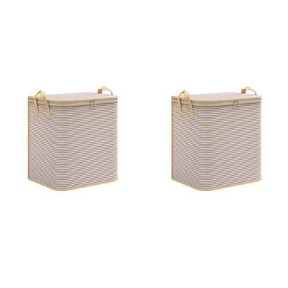 🧺 Sac de Rangement Grande Capacité – Pour Couvertures, Vêtements & Linge de Maison, avec Fermeture Éclair