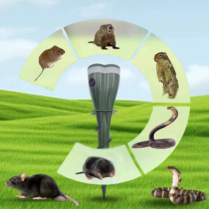 Économisez 50% sur le Répulsif Solaire Étanche à Fixation par Vis contre les Taupes — Zéro Pile, Zéro Produit Chimique, Écologique 🌿 Offre Limitée 🔁