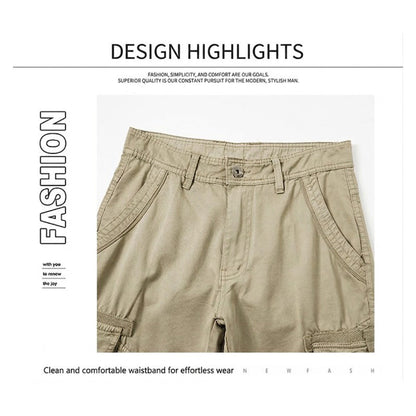⏰ 50 % de réduction ! 👖 Pantalon cargo tactique classique pour homme – Multi-poches, durable, poignets réglables 🔧