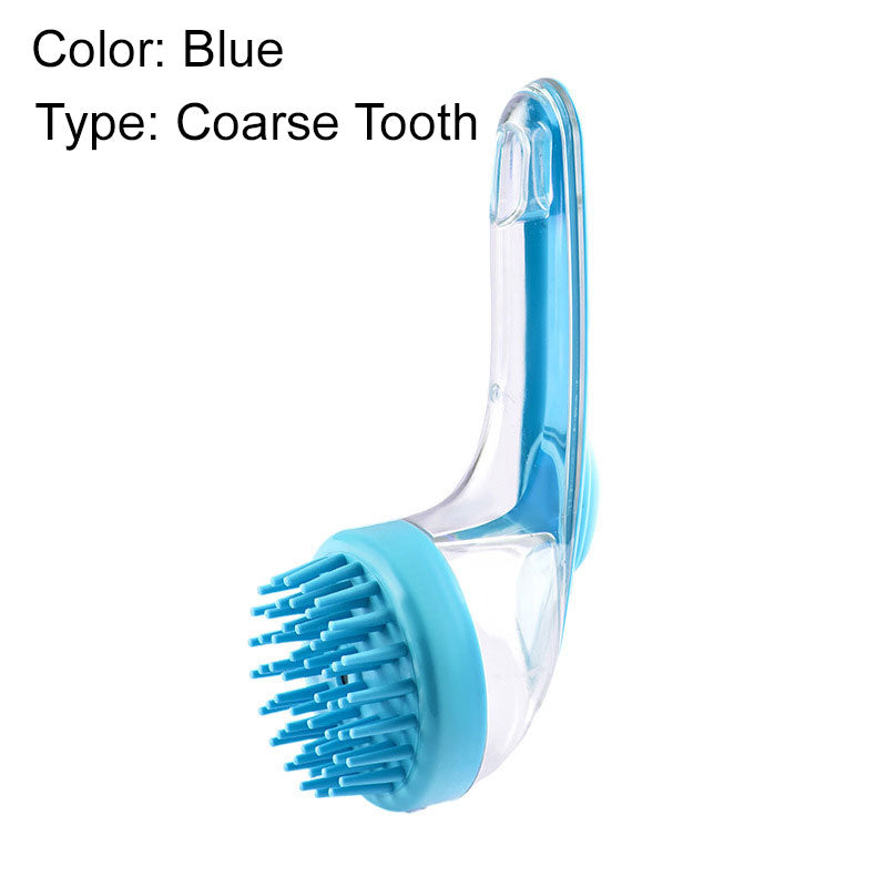 Brosse de bain pour animaux de compagnie avec un long manche et distributeur de shampoing – 50 % de réduction