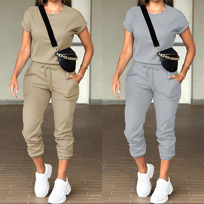 👕 50% DE RÉDUCTION ✨ Survêtement femme – confort, poches, cordon & style décontracté – Idéal pour le quotidien, le sport ou le télétravail – doux et pratique 🔥