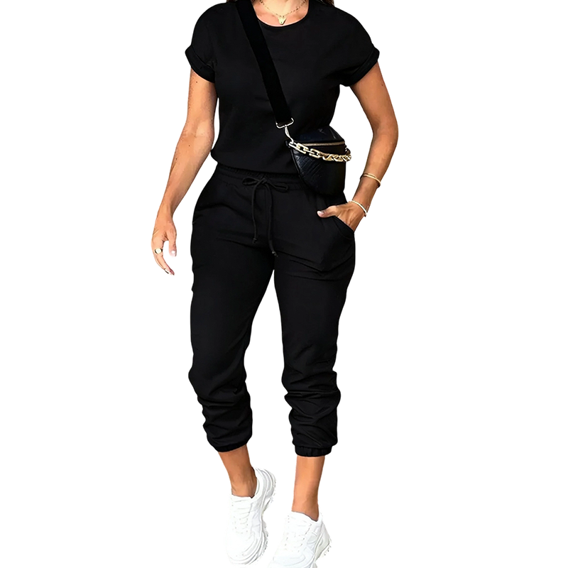 👕 50% DE RÉDUCTION ✨ Survêtement femme – confort, poches, cordon & style décontracté – Idéal pour le quotidien, le sport ou le télétravail – doux et pratique 🔥