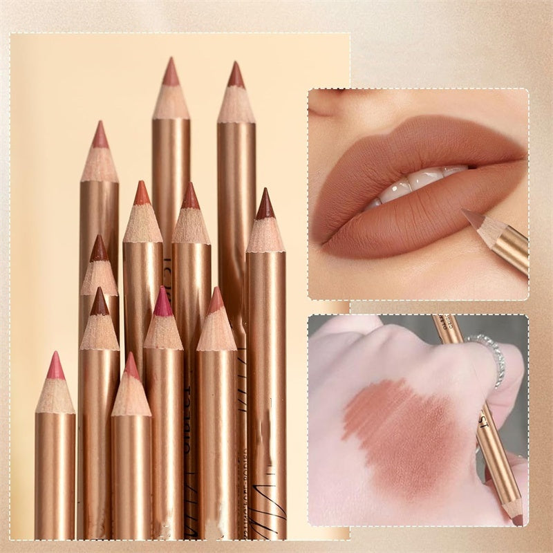 💄 Économisez 50% sur le coffret de 12 crayons à lèvres anti-bavures – longue tenue et waterproof – fini mat et application ultra fluide – contour parfait pour tous les looks 💖