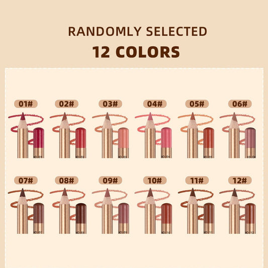 💄 Économisez 50% sur le coffret de 12 crayons à lèvres anti-bavures – longue tenue et waterproof – fini mat et application ultra fluide – contour parfait pour tous les looks 💖