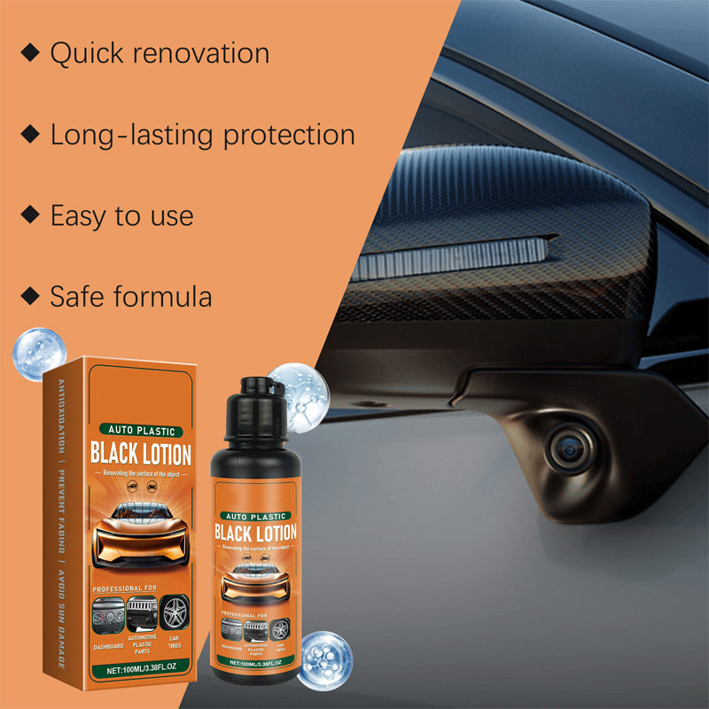 🚗 PROMO EXCEPTIONNELLE 50% ! 🔧 Set de Rénovation Auto – Régénère, Protège & Brillance Prolongée pour Plastiques & Caoutchouc ✨