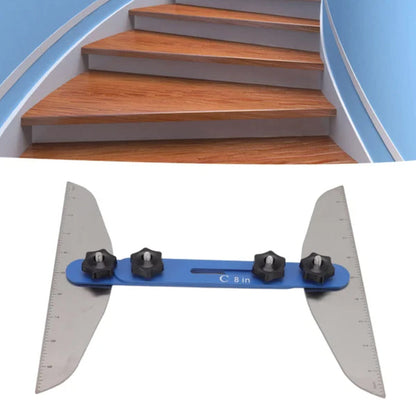 Gabarit de Mesure Professionnel pour Marches d'Escalier