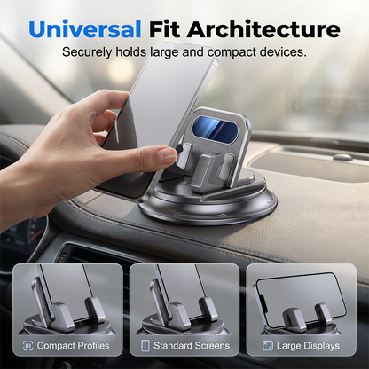 🎯 -50% SUR TOUT LE STOCK ! Support Téléphone Rotatif – Fixation Solide sur Tableau de Bord, Caoutchouc Haute Adhérence 🧭🔄 【Qualité Garantie】