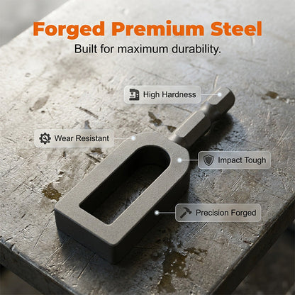 Promo exceptionnelle : 1 acheté, 1 offert — Torsadeur de Fil pour Perceuse, Acier Forgé, 33 g, Hexagonal ⚙️