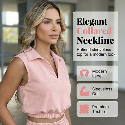Ensemble Lounge 2 Pièces pour Femme avec Pantalon à Cordon