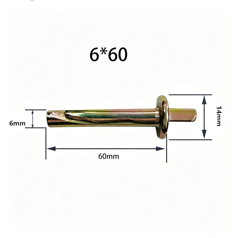 Promo éclair 50% : Ensemble de 60 ancres à marteau professionnelles – Acier galvanisé à haute résistance pour béton et brique, fixation rapide et sécurisée 🧱⚒️
